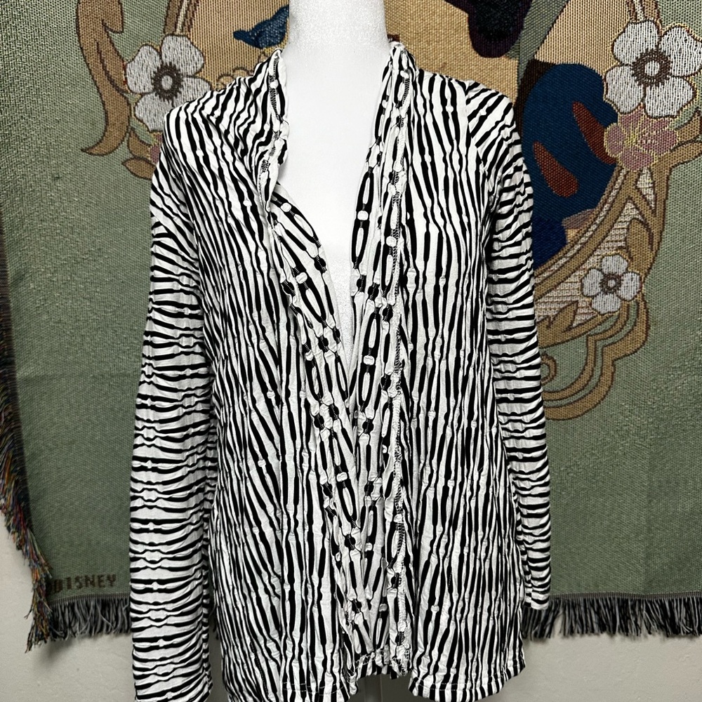 Habitat Zebra Print Cadigan
